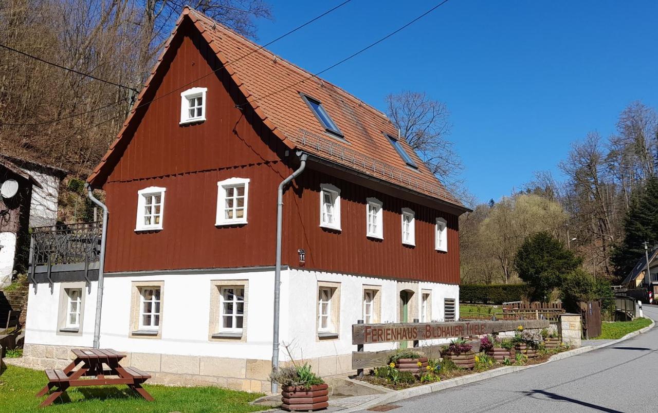 Ferienhaus Bildhauer Thiele Ottendorf  ภายนอก รูปภาพ